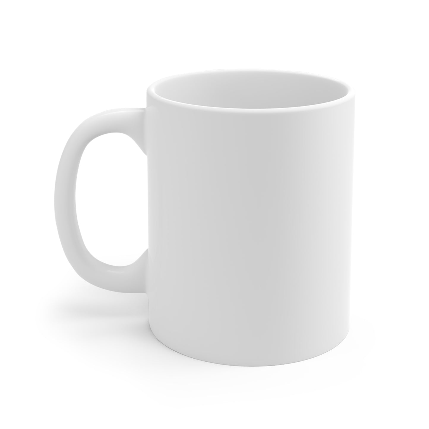 Pink Power Mug 11oz with Breast Cancer Awareness Message
