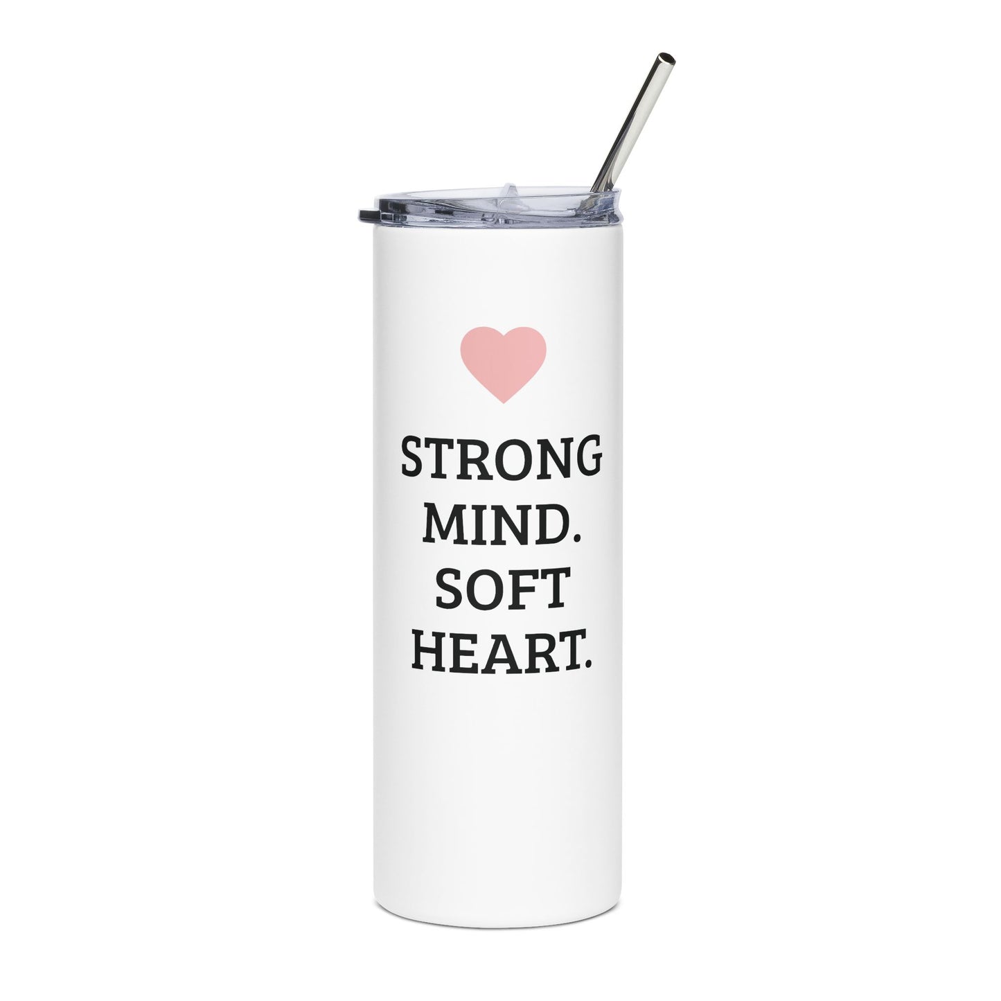 Empowered Mind Tumbler, 20oz Stainless Steel Drinkware, Gifts for Strong Women, Motivational Cups, Inspirational Tumblers, Coffee Cup