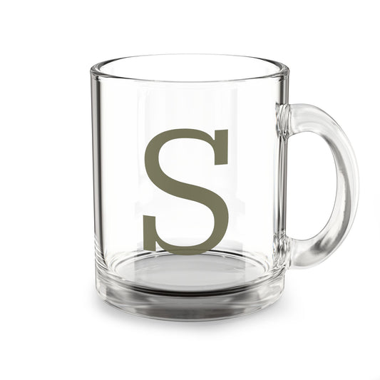 Stylish 10oz Glass Mug, Modern Drinkware, Perfect for Coffee Lovers, Wedding Gifts, Home Decor, Unique Beverage Holder