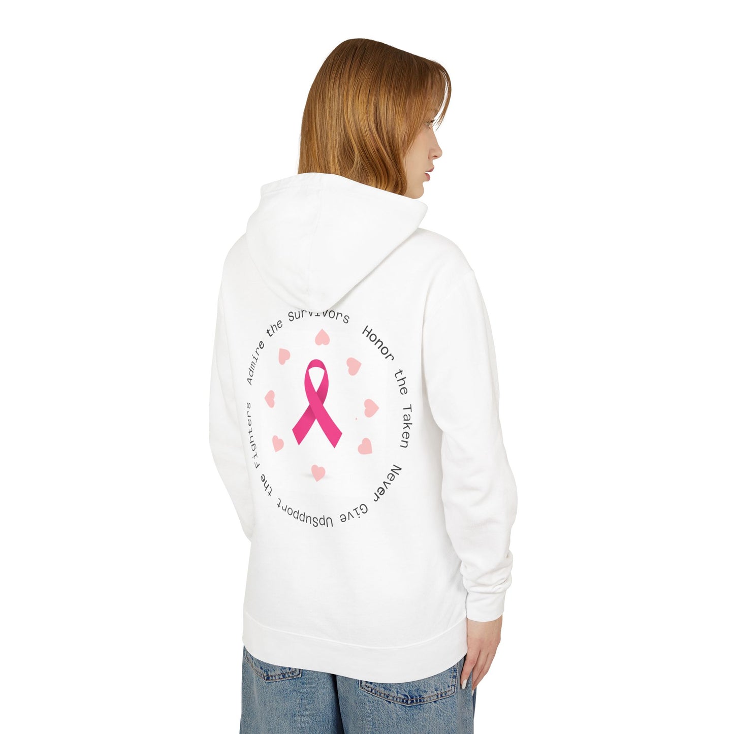 Empowering Pink Ribbon Hoodie, Fight Like a Girl Sweatshirt, Support Breast Cancer Awareness, Thoughtful Gift for Fighters, [...]