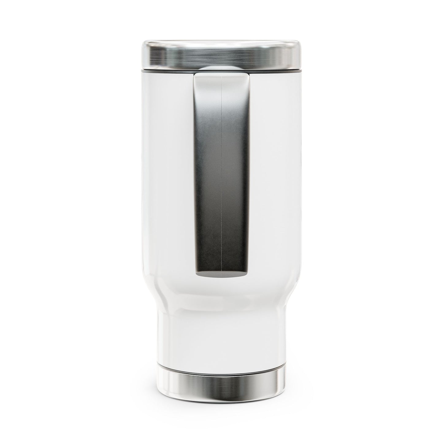 Self-Care Survival Stainless Steel Travel Mug - 14oz Coffee Cup for On-the-Go, Motivational Drinkware, [...]